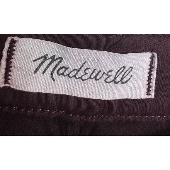 Madewell 9" High Riser Skinny Skinny Crop Jeans Womens Size 25 red Denim Pants - Picture 2 of 7